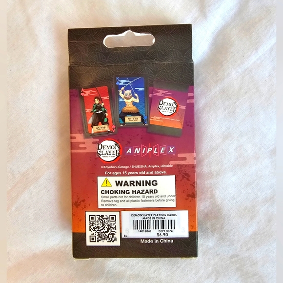 Demon Slayer Playing Cards NWOT - Picture 2 of 3